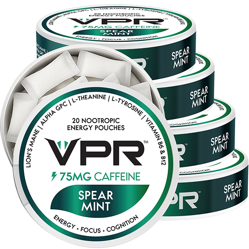 VPR 75MG Caffeine Nootropic Pouches