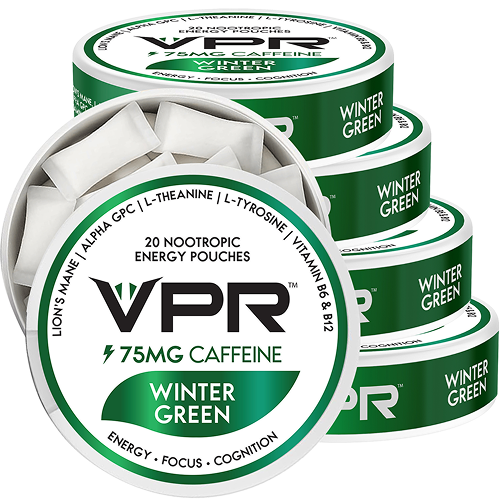 VPR 75MG Caffeine Nootropic Pouches